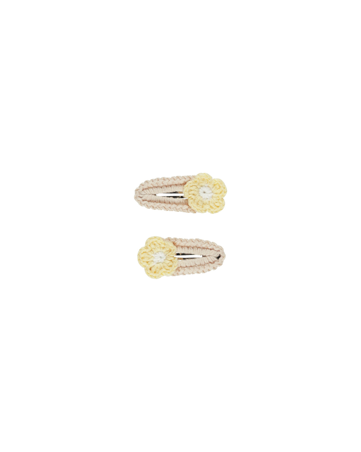 Rylee + Cru Crochet Clips || Yellow Daisy - Caitly